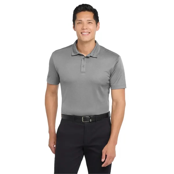 Port Authority Heathered Silk Touch Performance Polo. - Port Authority Heathered Silk Touch Performance Polo. - Image 24 of 30