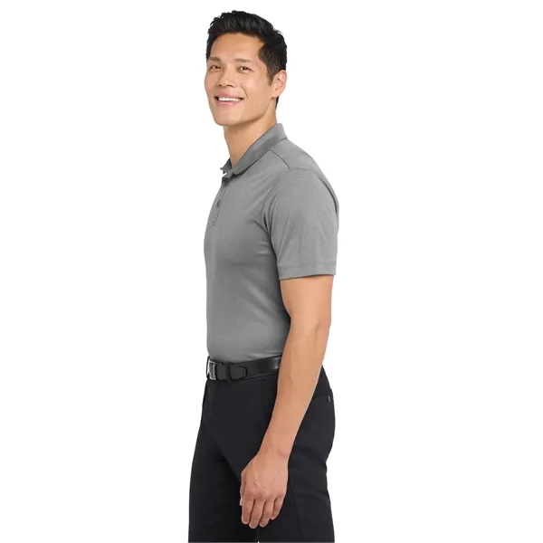 Port Authority Heathered Silk Touch Performance Polo. - Port Authority Heathered Silk Touch Performance Polo. - Image 26 of 30
