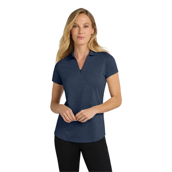 Port Authority Women's Digi Heather Performance Polo. - Port Authority Women's Digi Heather Performance Polo. - Image 5 of 19
