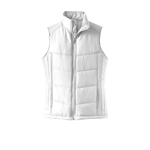 Port Authority Women's Puffy Vest. - Port Authority Women's Puffy Vest. - Image 10 of 20
