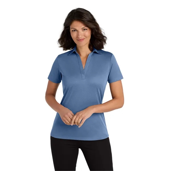 Port Authority Women's Heathered Silk Touch Performance P... - Port Authority Women's Heathered Silk Touch Performance P... - Image 11 of 30