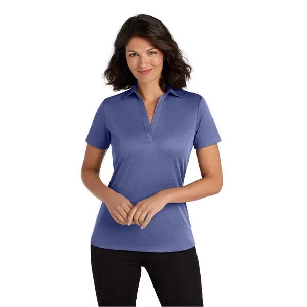 Port Authority Women's Heathered Silk Touch Performance P... - Port Authority Women's Heathered Silk Touch Performance P... - Image 19 of 30