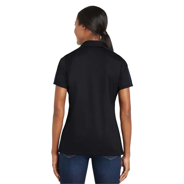 Sport-Tek Women's Micropique Sport-Wick Piped Polo. - Sport-Tek Women's Micropique Sport-Wick Piped Polo. - Image 7 of 25