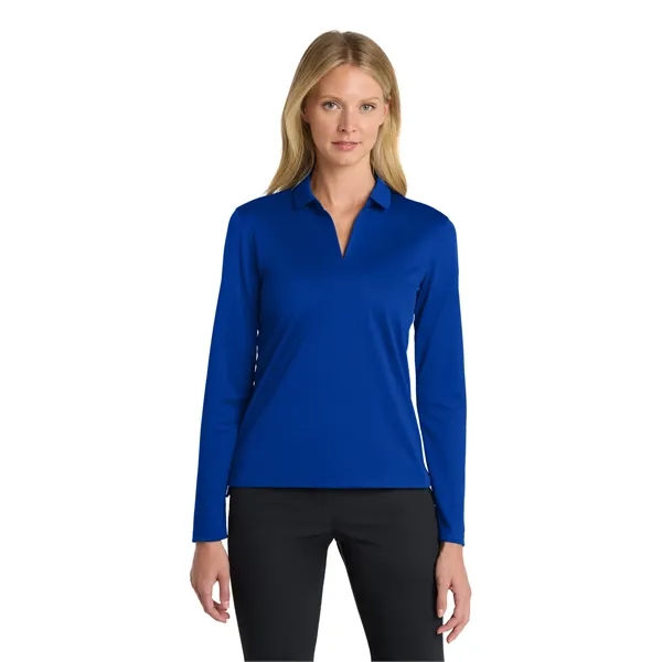 Nike Women's Dri-FIT Micro Pique 2.0 Long Sleeve Polo - Nike Women's Dri-FIT Micro Pique 2.0 Long Sleeve Polo - Image 10 of 35