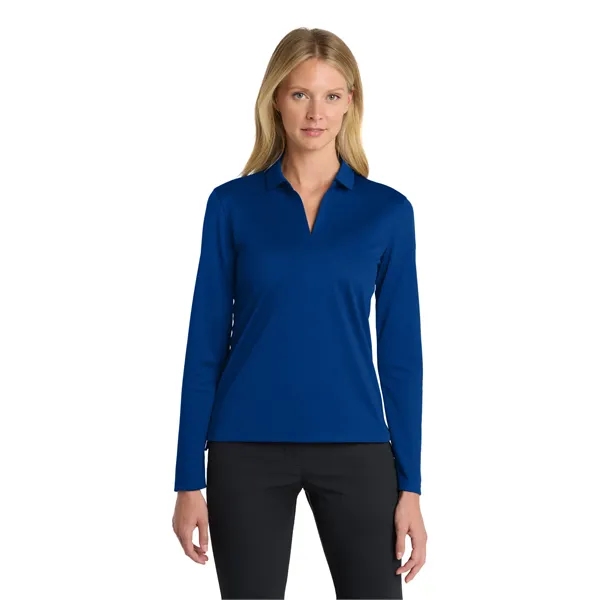 Nike Women's Dri-FIT Micro Pique 2.0 Long Sleeve Polo - Nike Women's Dri-FIT Micro Pique 2.0 Long Sleeve Polo - Image 15 of 35