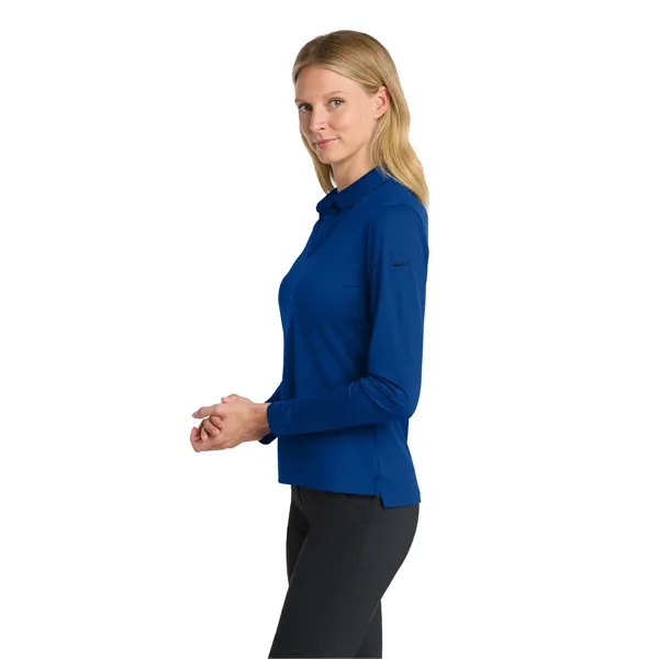 Nike Women's Dri-FIT Micro Pique 2.0 Long Sleeve Polo - Nike Women's Dri-FIT Micro Pique 2.0 Long Sleeve Polo - Image 17 of 35