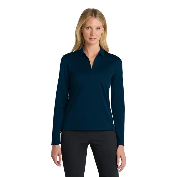 Nike Women's Dri-FIT Micro Pique 2.0 Long Sleeve Polo - Nike Women's Dri-FIT Micro Pique 2.0 Long Sleeve Polo - Image 20 of 35