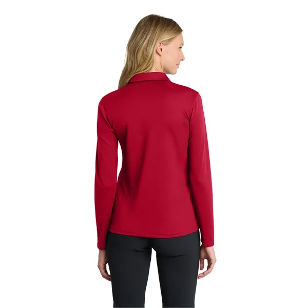 Nike Women's Dri-FIT Micro Pique 2.0 Long Sleeve Polo - Nike Women's Dri-FIT Micro Pique 2.0 Long Sleeve Polo - Image 26 of 35