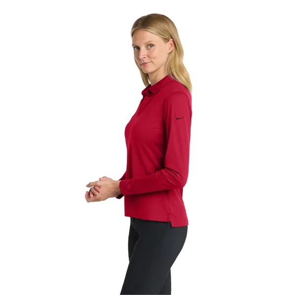 Nike Women's Dri-FIT Micro Pique 2.0 Long Sleeve Polo - Nike Women's Dri-FIT Micro Pique 2.0 Long Sleeve Polo - Image 27 of 35