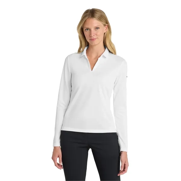 Nike Women's Dri-FIT Micro Pique 2.0 Long Sleeve Polo - Nike Women's Dri-FIT Micro Pique 2.0 Long Sleeve Polo - Image 30 of 35