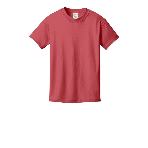 Port & Company Youth Beach Wash Garment-Dyed Tee. - Port & Company Youth Beach Wash Garment-Dyed Tee. - Image 35 of 98