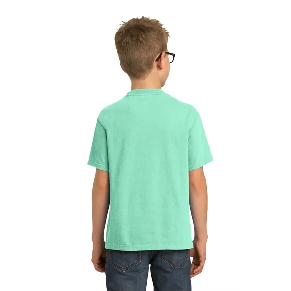 Port & Company Youth Beach Wash Garment-Dyed Tee. - Port & Company Youth Beach Wash Garment-Dyed Tee. - Image 86 of 98