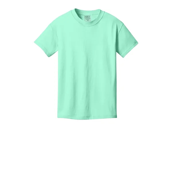 Port & Company Youth Beach Wash Garment-Dyed Tee. - Port & Company Youth Beach Wash Garment-Dyed Tee. - Image 88 of 98