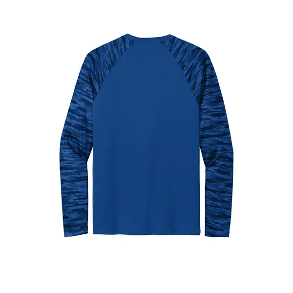 Sport-Tek Drift Camo Colorblock Long Sleeve Tee - Sport-Tek Drift Camo Colorblock Long Sleeve Tee - Image 23 of 29