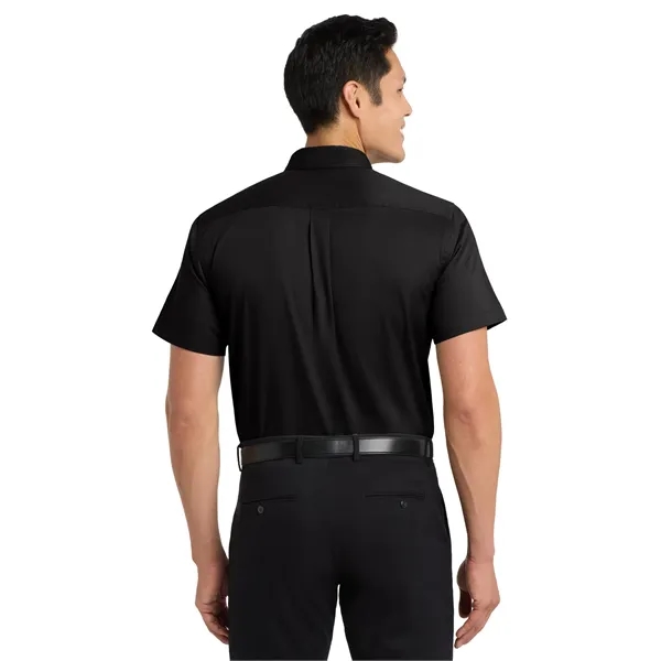 Port Authority Tall Short Sleeve Easy Care Shirt. - Port Authority Tall Short Sleeve Easy Care Shirt. - Image 1 of 70