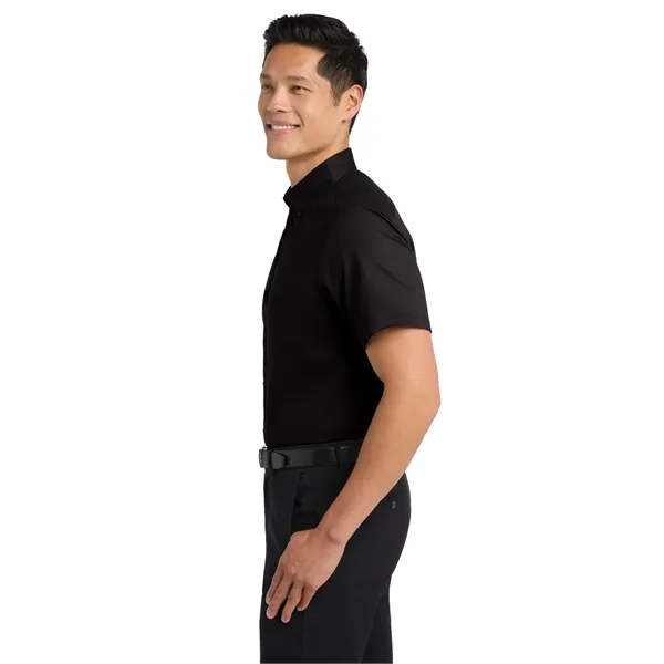 Port Authority Tall Short Sleeve Easy Care Shirt. - Port Authority Tall Short Sleeve Easy Care Shirt. - Image 2 of 70