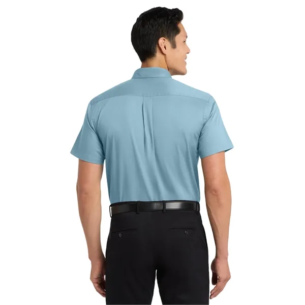 Port Authority Tall Short Sleeve Easy Care Shirt. - Port Authority Tall Short Sleeve Easy Care Shirt. - Image 9 of 70