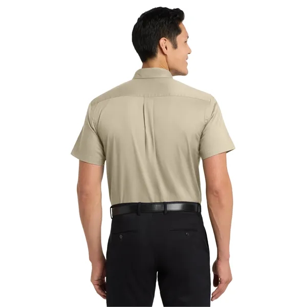 Port Authority Tall Short Sleeve Easy Care Shirt. - Port Authority Tall Short Sleeve Easy Care Shirt. - Image 29 of 70