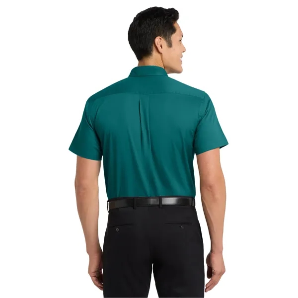 Port Authority Tall Short Sleeve Easy Care Shirt. - Port Authority Tall Short Sleeve Easy Care Shirt. - Image 34 of 70