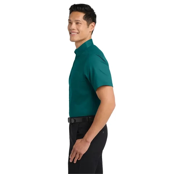 Port Authority Tall Short Sleeve Easy Care Shirt. - Port Authority Tall Short Sleeve Easy Care Shirt. - Image 36 of 70