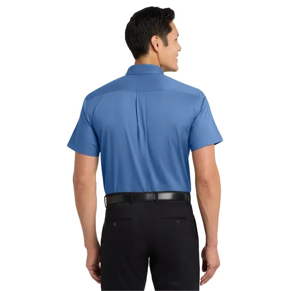 Port Authority Tall Short Sleeve Easy Care Shirt. - Port Authority Tall Short Sleeve Easy Care Shirt. - Image 39 of 70