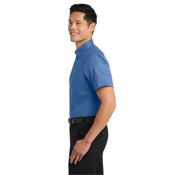 Port Authority Tall Short Sleeve Easy Care Shirt. - Port Authority Tall Short Sleeve Easy Care Shirt. - Image 40 of 70