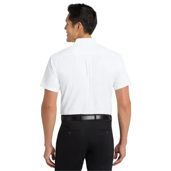 Port Authority Tall Short Sleeve Easy Care Shirt. - Port Authority Tall Short Sleeve Easy Care Shirt. - Image 43 of 70