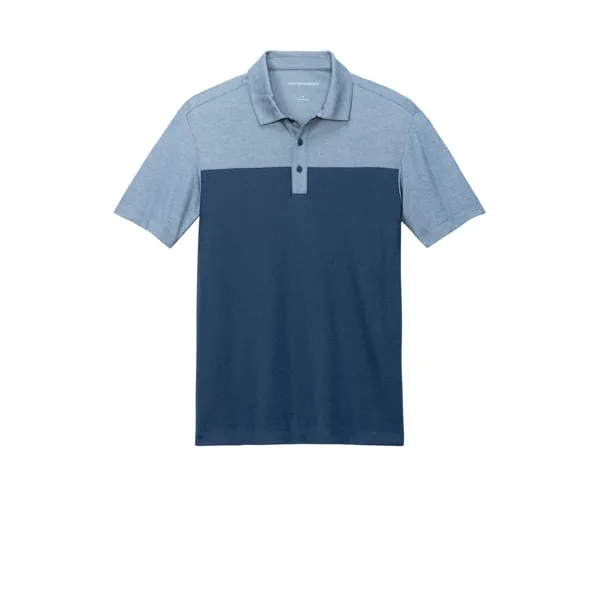 Port Authority Fine Pique Blend Blocked Polo - Port Authority Fine Pique Blend Blocked Polo - Image 3 of 14