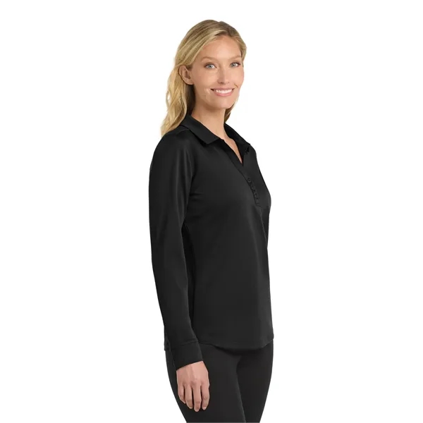 Port Authority Women's Silk Touch Performance Long Sleeve... - Port Authority Women's Silk Touch Performance Long Sleeve... - Image 4 of 25