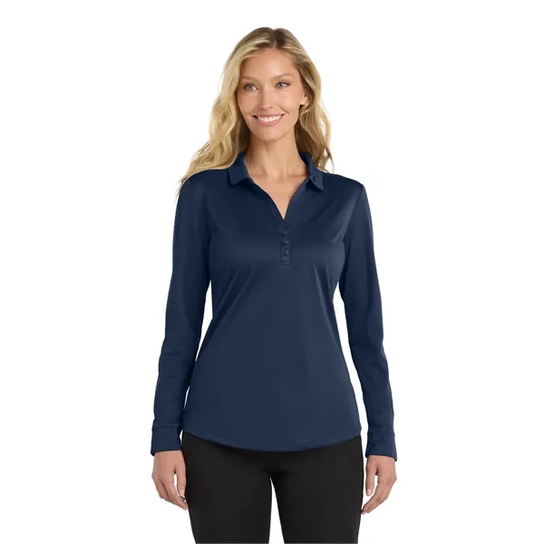 Port Authority Women's Silk Touch Performance Long Sleeve... - Port Authority Women's Silk Touch Performance Long Sleeve... - Image 6 of 25