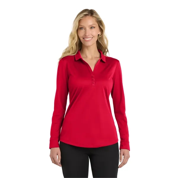 Port Authority Women's Silk Touch Performance Long Sleeve... - Port Authority Women's Silk Touch Performance Long Sleeve... - Image 9 of 25