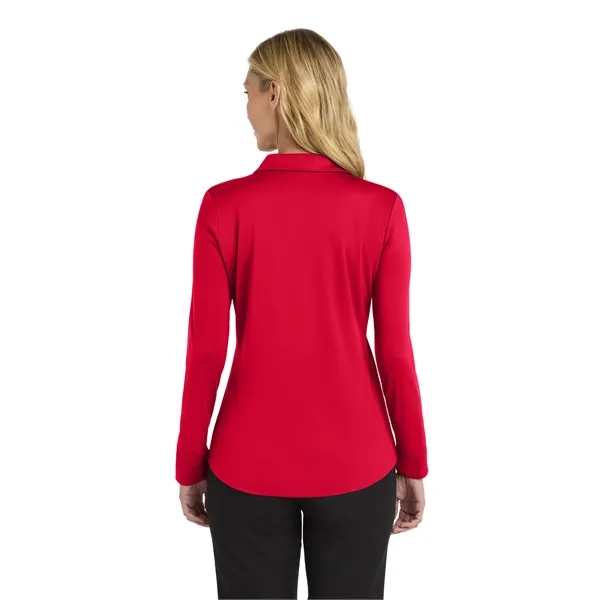 Port Authority Women's Silk Touch Performance Long Sleeve... - Port Authority Women's Silk Touch Performance Long Sleeve... - Image 10 of 25
