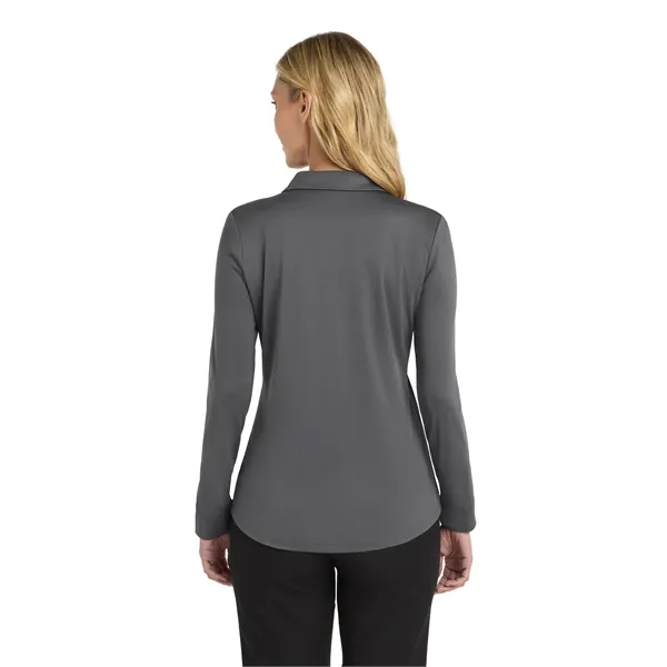 Port Authority Women's Silk Touch Performance Long Sleeve... - Port Authority Women's Silk Touch Performance Long Sleeve... - Image 20 of 25