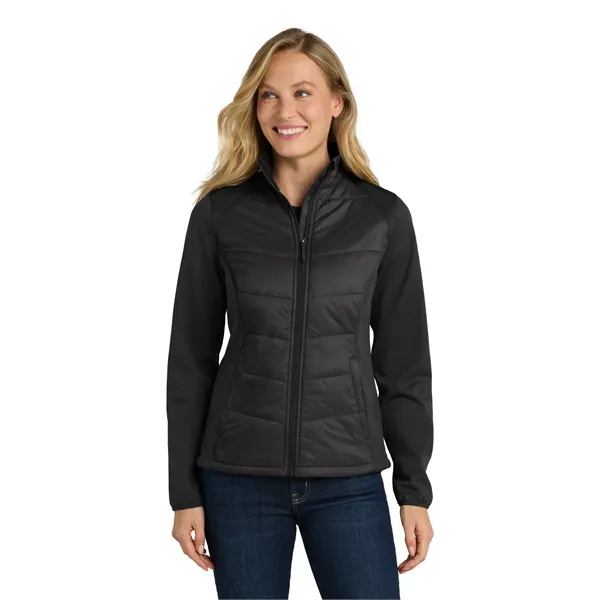 Port Authority Women's Hybrid Soft Shell Jacket. - Port Authority Women's Hybrid Soft Shell Jacket. - Image 0 of 9