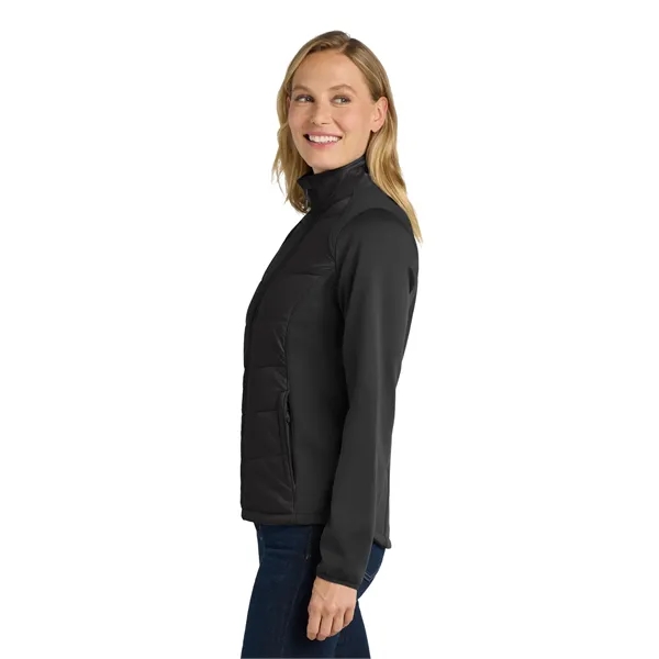 Port Authority Women's Hybrid Soft Shell Jacket. - Port Authority Women's Hybrid Soft Shell Jacket. - Image 2 of 9