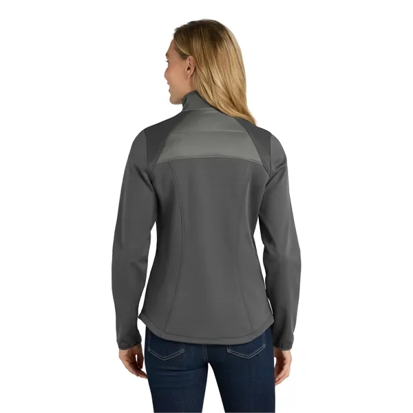 Port Authority Women's Hybrid Soft Shell Jacket. - Port Authority Women's Hybrid Soft Shell Jacket. - Image 6 of 9