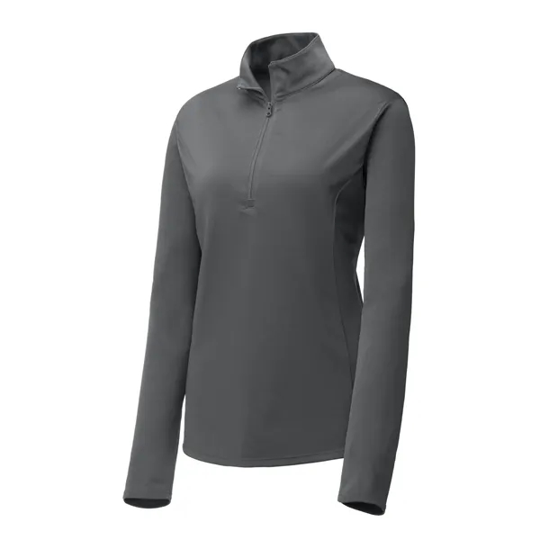 Sport-Tek Women's PosiCharge Competitor 1/4-Zip Pullover. - Sport-Tek Women's PosiCharge Competitor 1/4-Zip Pullover. - Image 14 of 40