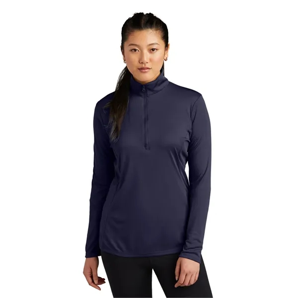 Sport-Tek Women's PosiCharge Competitor 1/4-Zip Pullover. - Sport-Tek Women's PosiCharge Competitor 1/4-Zip Pullover. - Image 16 of 40