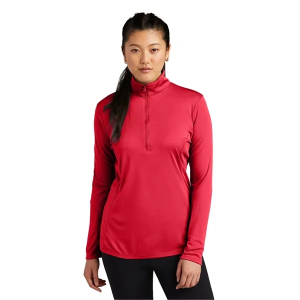 Sport-Tek Women's PosiCharge Competitor 1/4-Zip Pullover. - Sport-Tek Women's PosiCharge Competitor 1/4-Zip Pullover. - Image 17 of 40