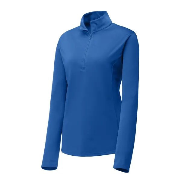Sport-Tek Women's PosiCharge Competitor 1/4-Zip Pullover. - Sport-Tek Women's PosiCharge Competitor 1/4-Zip Pullover. - Image 24 of 40