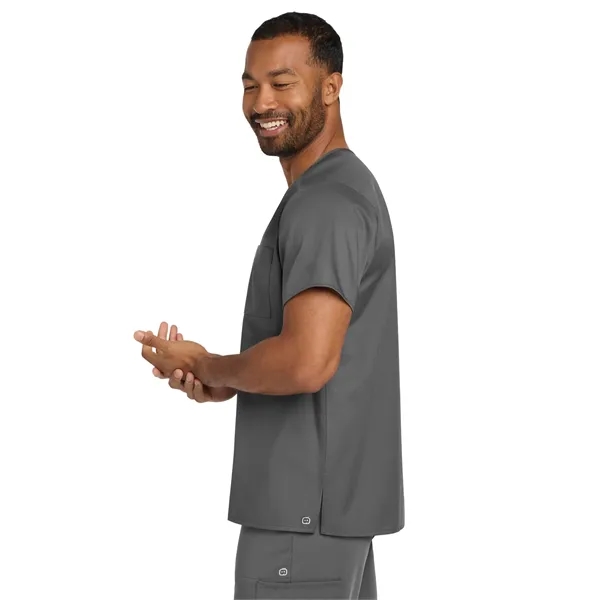 Wink Unisex WorkFlex Chest Pocket V-Neck Top - Wink Unisex WorkFlex Chest Pocket V-Neck Top - Image 12 of 31