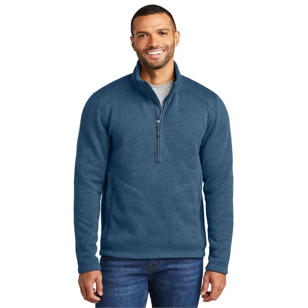 Port Authority Arc Sweater Fleece 1/4-Zip - Port Authority Arc Sweater Fleece 1/4-Zip - Image 15 of 19