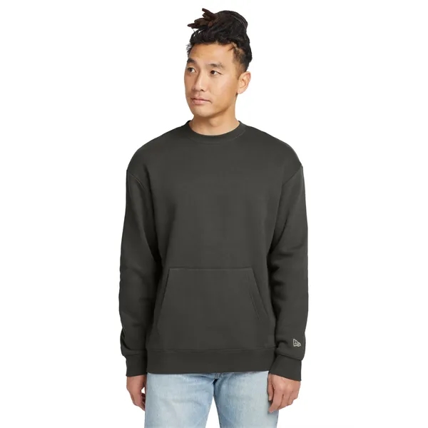 New Era Heritage Fleece Pocket Crew - New Era Heritage Fleece Pocket Crew - Image 5 of 19