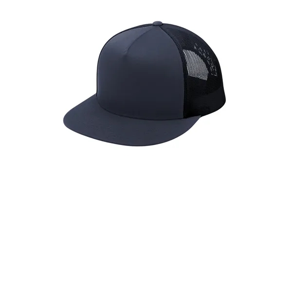 Sport-Tek YP Classics 5-Panel Classic Trucker Mesh Back Cap. - Sport-Tek YP Classics 5-Panel Classic Trucker Mesh Back Cap. - Image 7 of 32