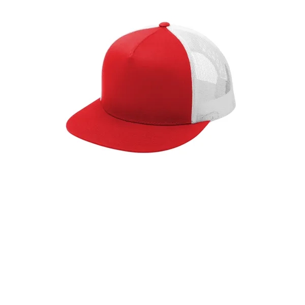 Sport-Tek YP Classics 5-Panel Classic Trucker Mesh Back Cap. - Sport-Tek YP Classics 5-Panel Classic Trucker Mesh Back Cap. - Image 9 of 32