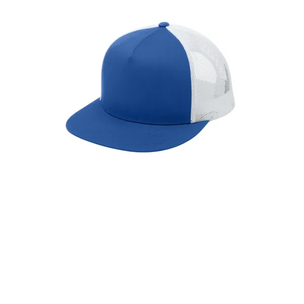 Sport-Tek YP Classics 5-Panel Classic Trucker Mesh Back Cap. - Sport-Tek YP Classics 5-Panel Classic Trucker Mesh Back Cap. - Image 12 of 32