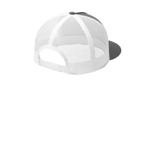 Sport-Tek YP Classics 5-Panel Classic Trucker Mesh Back Cap. - Sport-Tek YP Classics 5-Panel Classic Trucker Mesh Back Cap. - Image 15 of 32