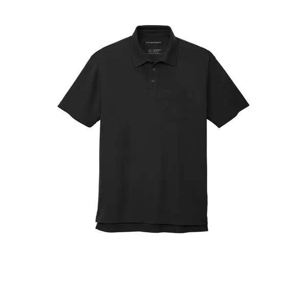 Port Authority C-FREE Cotton Blend Pique Pocket Polo