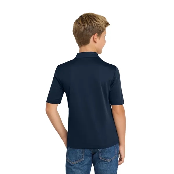 Port Authority Youth Silk Touch Performance Polo. - Port Authority Youth Silk Touch Performance Polo. - Image 17 of 55