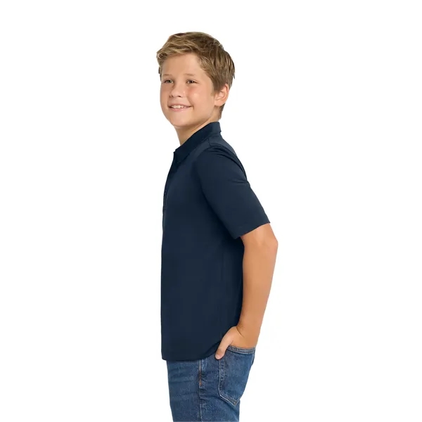Port Authority Youth Silk Touch Performance Polo. - Port Authority Youth Silk Touch Performance Polo. - Image 18 of 55